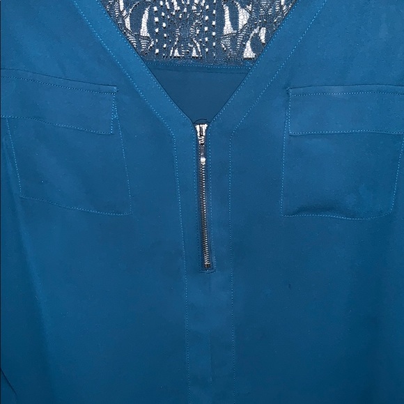 🍭Candies Teal Blouse🍭 - Picture 5 of 5